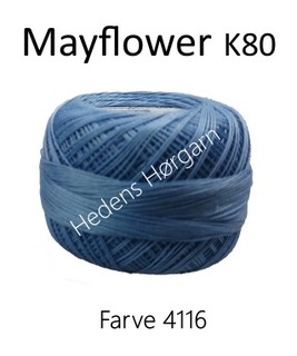 Mayflower K80 farve 4116 blå